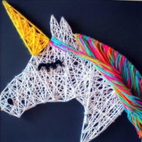 String art will be a highlight at Artspace this school holidays.