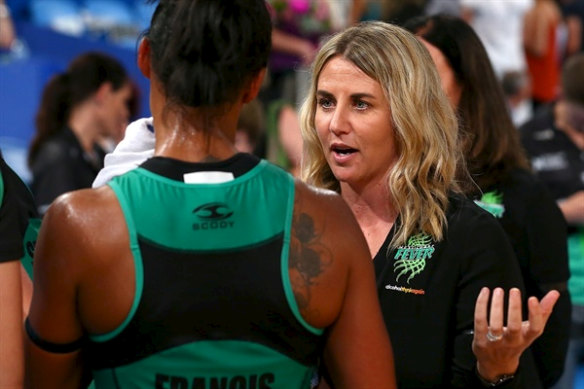 Stacey Marinkovich will finish the Super Netball campaign with West Coast before taking the Diamonds' top job.