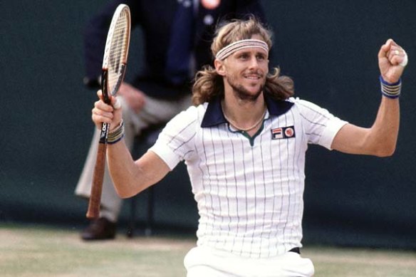 Swedish star Bjorn Borg retired at the age of 26.