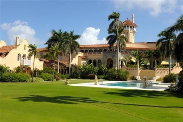 Donald Trump's Mar-a-Lago Club in Palm Beach.