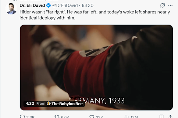 A rogue repost from the News Corp columnist.