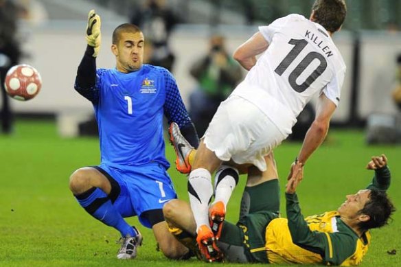 Goalkeeper Adam Federici could be heading to the A-League.
