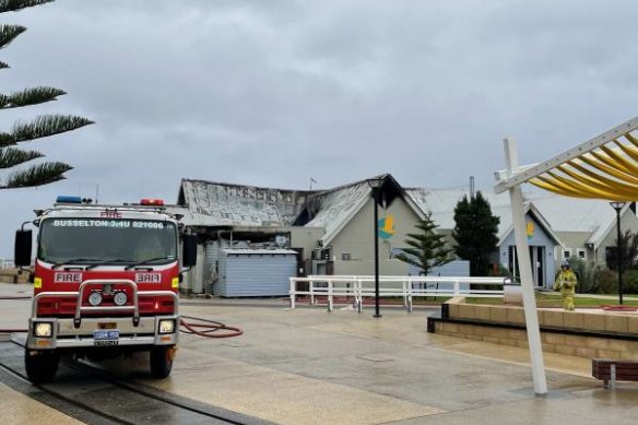 The Goose Beach Bar & Kitchen was destroyed by fire in April 2021.