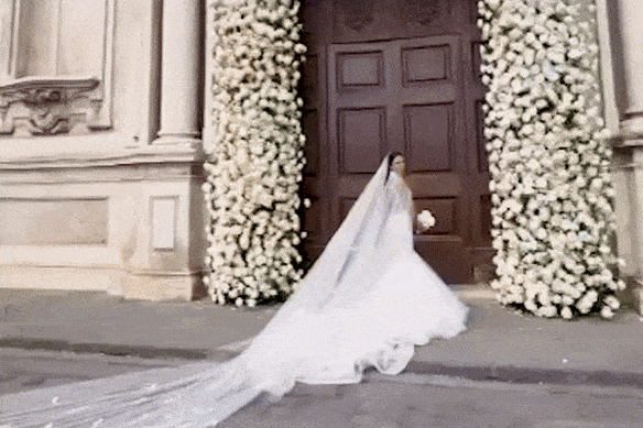 The Fayad wedding in Florence.
