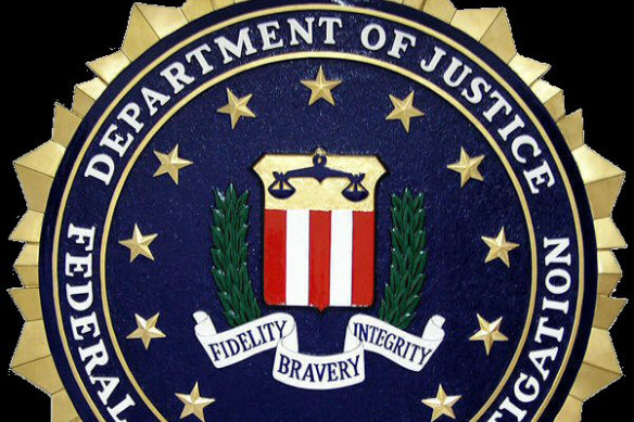 The FBI seal.