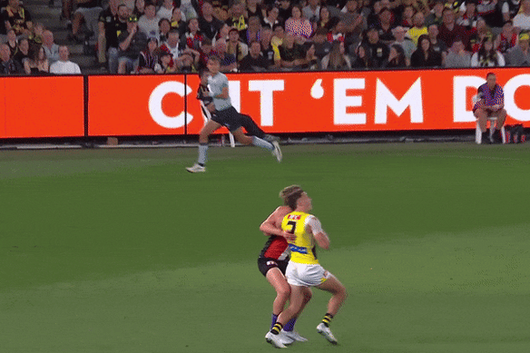 The incident involving Liam O’Connell and Rhyan Mansell.