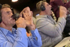 Andrew Johns losing in as NSW Blues bomb a try.Andrew Johns losing in as NSW Blues bomb a try.