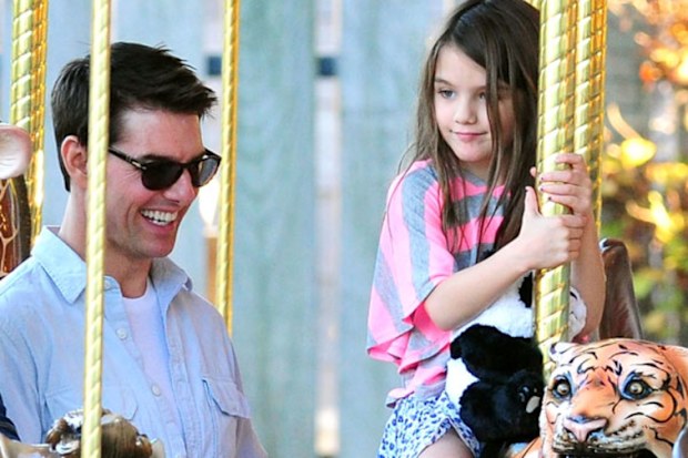 Suri was 'born' with amazing style, says Tom Cruise