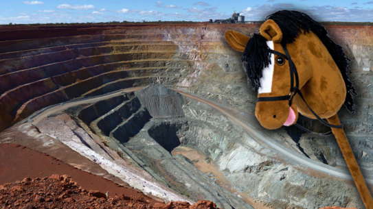 DeGrussa mine hobby horse WAtoday. Picture: 