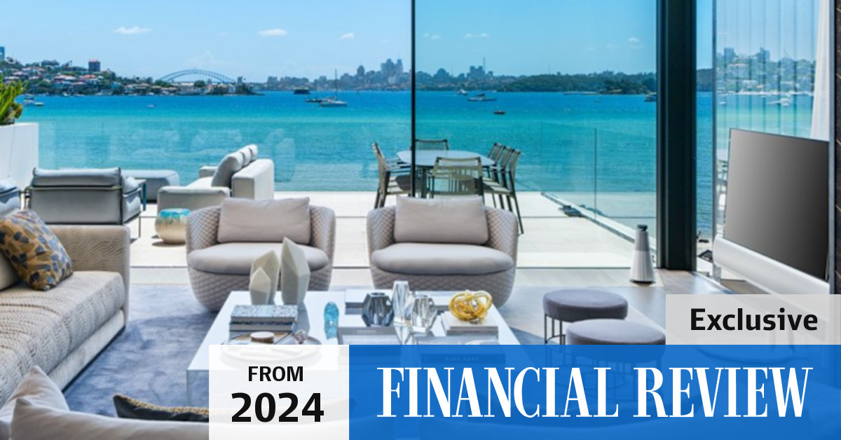 Sydney luxury property: Hype DC founders offer $19m Rose Bay harbour ...