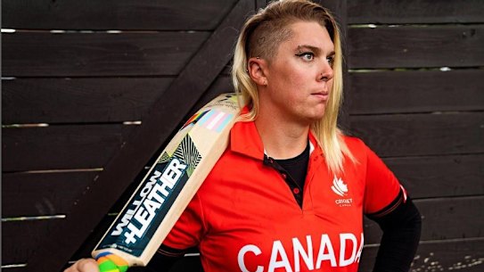 Australian-born Canadian international cricketer Danielle McGahey.