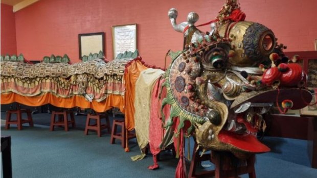 World’s oldest Chinese dragon vandalised in attack on Australian museum