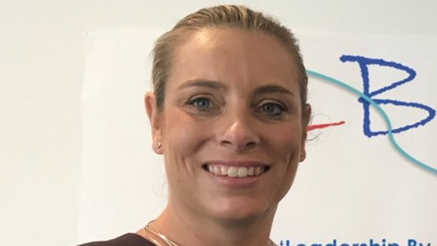 Woollahra Public School principal Kylie McKinnon when she previously taught at Hurstville Grove Infants School.