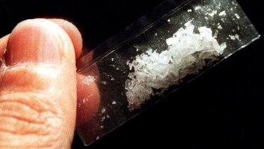 Crystal meth was ranked behind alcohol in the study.