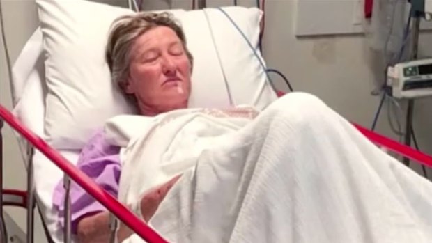 Senior Constable Leesa Richardson was treated for concussion and facial injuries after the fatal shooting of Tyson Jessen at Ipswich Hospital on Saturday.