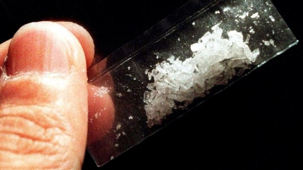 Crystal meth was ranked behind alcohol in the study.