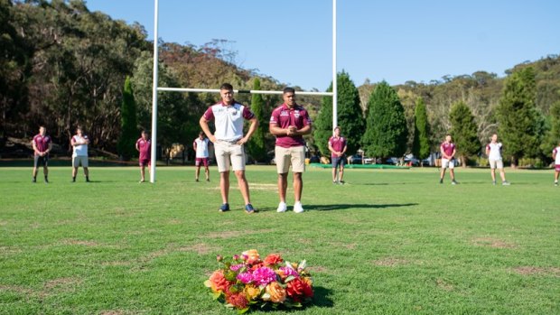 The Manly Sea Eagles honoured Keith Titmuss by hosting a memorial service at their training ground in Narrabeen last year.
