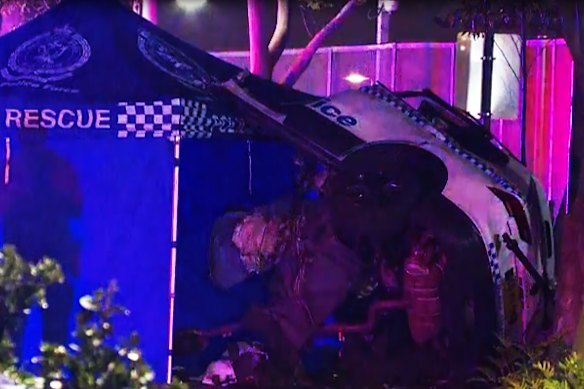 The female constable died instantly, police said.