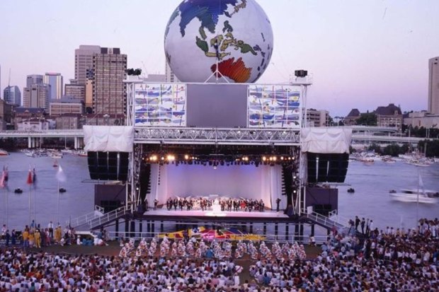 Brisbane’s Expo 88 at the site now known as South Bank.
