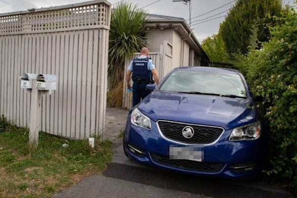 Armed police raid a Christchurch home after a person allegedly made a series of online posts threatening a terrorist attack on mosques involving car bombs on March 15.