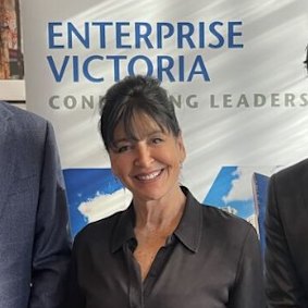 Enterprise Victoria executive director Nadine Jones at a separate function.