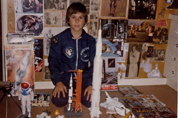 Marco Nero, a passion for all things space from a young age.