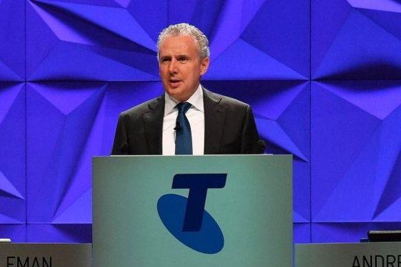 Telstra CEO Andrew Penn.