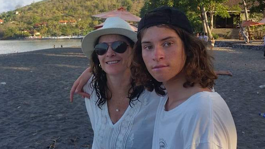 Maxwell Darley Syme, pictured with his mum Jody, died during a camping trip with mates four and a half years ago.