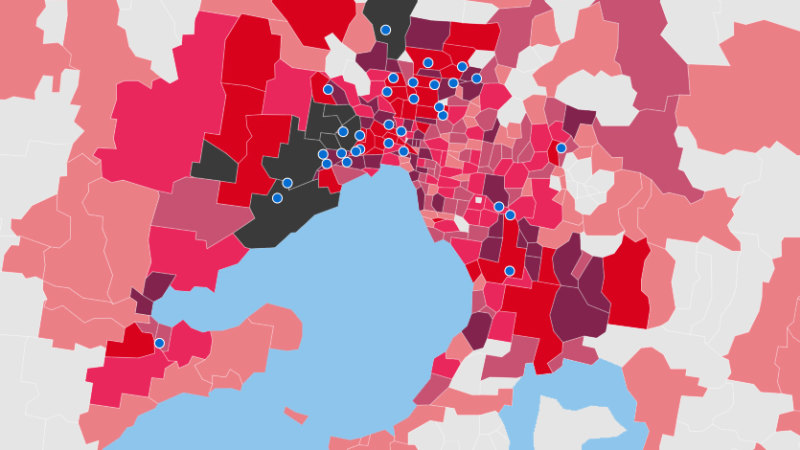 Melbourne Victoria Coronavirus Map View Active Covid 19 Case Numbers In Your Suburb Or Postcode And See If There Are Any Large Outbreaks Or Clusters In Your Area