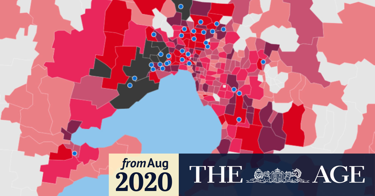 Melbourne Victoria Coronavirus Map View Active Covid 19 Case Numbers In Your Suburb Or Postcode And See If There Are Any Large Outbreaks Or Clusters In Your Area