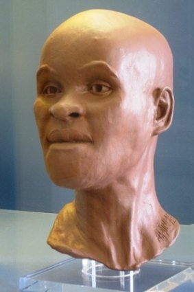Luzia's reconstructed head was made in Britain.
