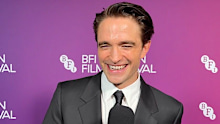 Robert Pattinson delighted London Film Festival on Sunday night as he introduced his latest film, “Primetime,”