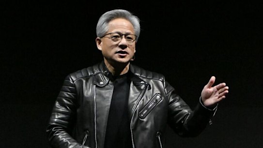 Jensen Huang, co-founder and chief executive officer of Nvidia.