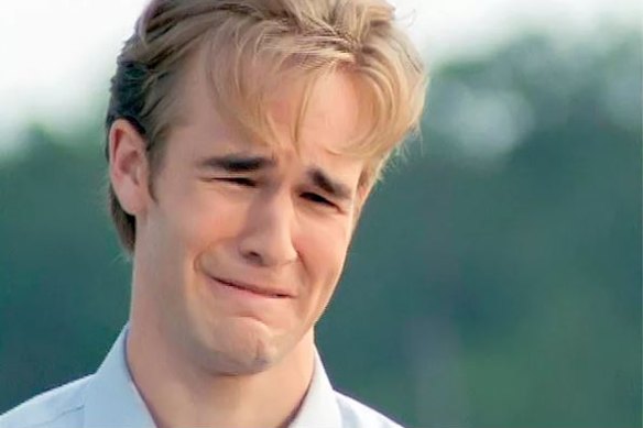 James Van Der Beek’s crying scene. 