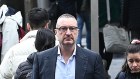 Jon Waldron outside the Downing Centre District Court last month.