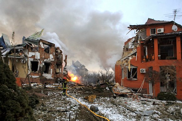 Russia marked the week before the February 24 anniversary by launching more than 1300 attack drones against Ukraine.