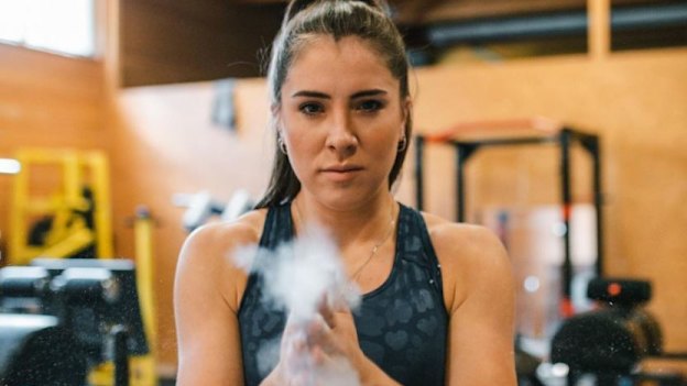 Australian bobsledder Bree Walker. 