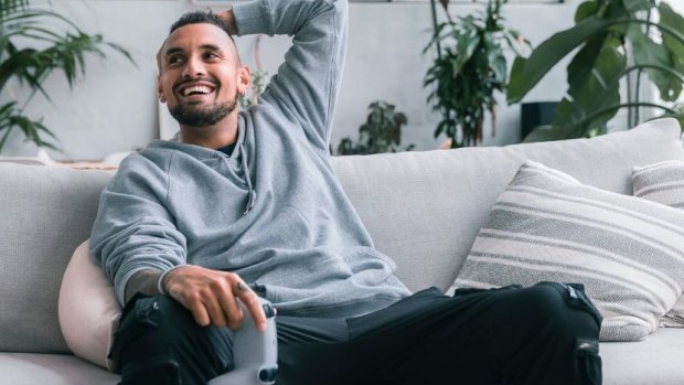 Nick Kyrgios launched the PS5 in 2020.
