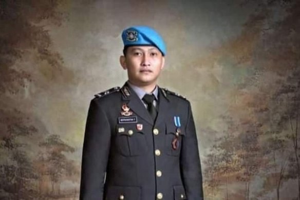 Brigadier Nopryansyah Yosua Hutabarat was shot to death on July 8.