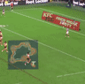 Siua Wong is knocked out in round 23.