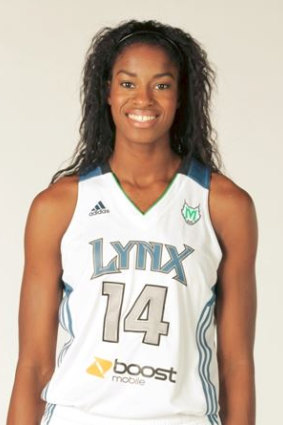 Devereaux Peters when she played on the Minnesota Lynx team.