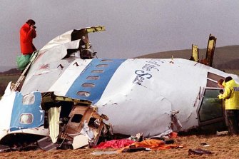 The Lockerbie disaster ... 259 people died when a Pan Am jumbo jet was blown up in 1988.