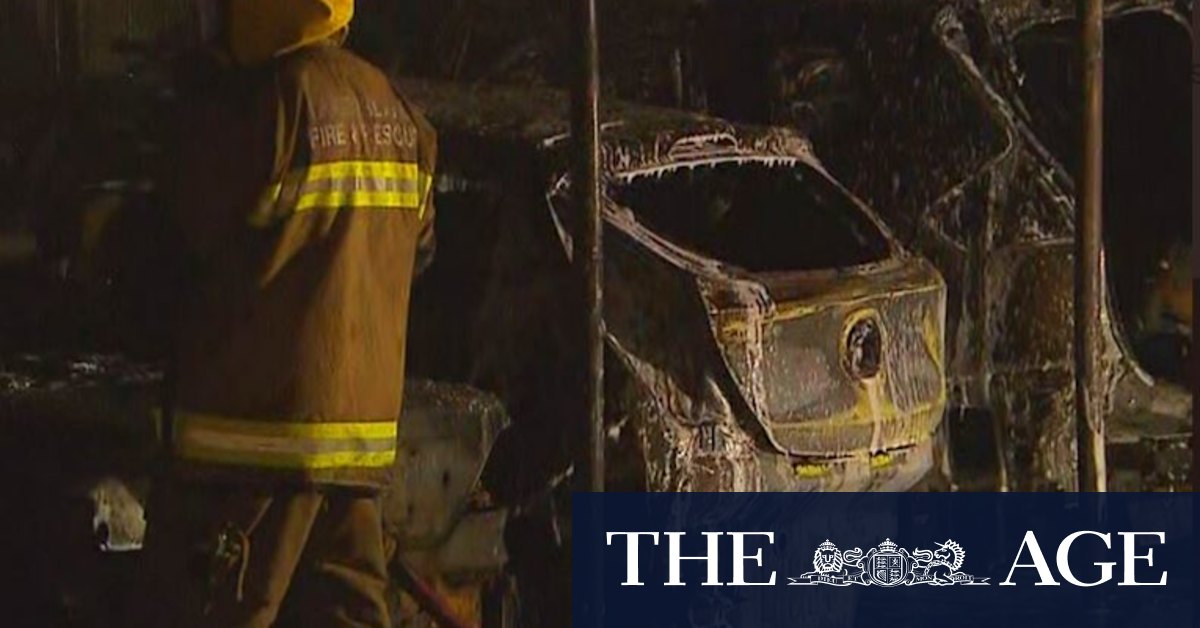 Car linked to Corinda killing destroyed by fire that also damaged six other vehicles - Vimarsana News
