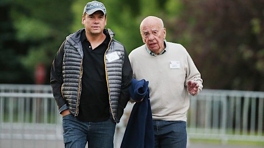 Rupert is moving to ensure that his son Lachlan remains in charge of his television networks and newspapers.