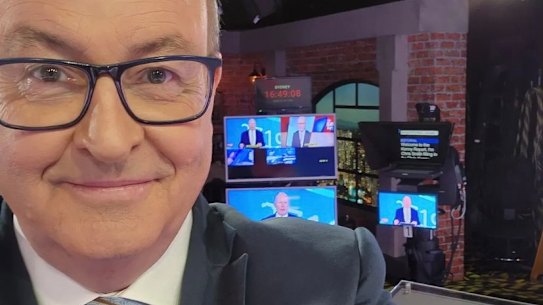 The main character in A Broadcast Coup  was not based on Chris Smith.