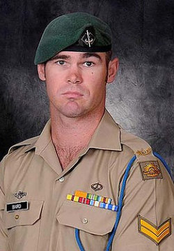 Corporal Cameron Baird, who received the VC posthumously for service in Afghanistan.