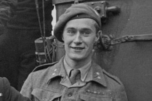 Joachim Ronneberg during his army service, c 1943. 