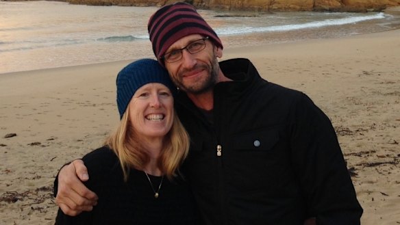 Elisabeth Adamson and partner Harri Jokinen had bought a home and were planning a vegetable patch before he was killed. 