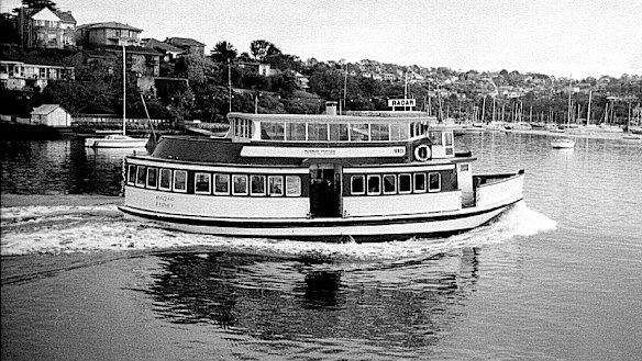 Radar plying the Lane Cove River. 