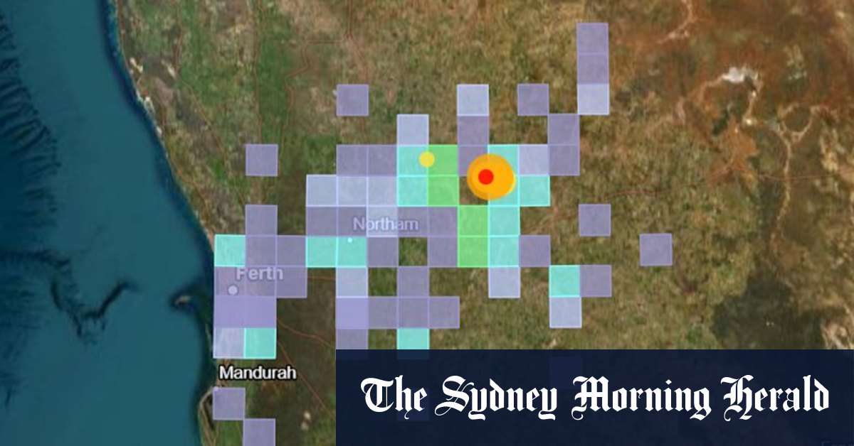 4.8 magnitude earthquake wakes residents in Perth